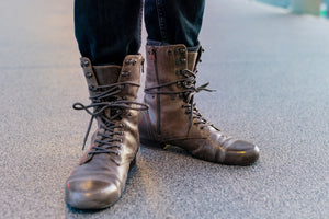 The KING Combat Boots - Taupe