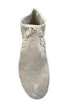 FINAL SALE Torri Zzaoui Dance Lace Bootie Beige