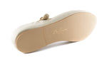 PortDance Ballerina Flats - Indoor & Outdoor - Light Metallic Sequins