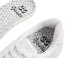 PortDance LISBON Groovies Dance Sneakers - White Leather