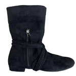 Tinker Bell Micro Suede Dance Boots - Black