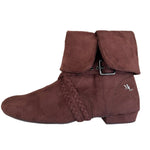 Tinker Bell Micro Suede Dance Boots - Chestnut Brown