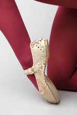 PortDance Ballerina Flats - Indoor & Outdoor - Black Leather