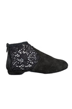 FINAL SALE Torri Zzaoui Dance Lace Bootie Black