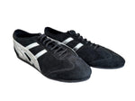 Flexee Sport -Black / Silver Suede Dance Trainer