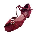 Coca Dance Sandals - Adjustable - Wine Red