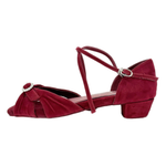 Coca Dance Sandals - Adjustable - Wine Red