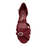 Coca Dance Sandals - Adjustable - Wine Red