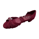 Coca Dance Sandals - Adjustable - Wine Red