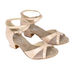 Flexee Brand Cynthia Dance Sandal Nude Patent