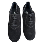 FINAL SALE Leo Dance Black Soft Suede Ballroom Shoe