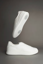 PortDance LISBON Groovies Dance Sneakers - White Leather
