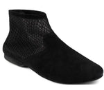 PortDance Zip Up Mesh Swing Bootie - Black