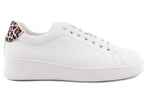 PortDance MUMBAI Groovies Dance Sneakers - White/Leopard