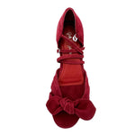 Marilyn Convertible Dance Sandals - Wine - FINAL SALE