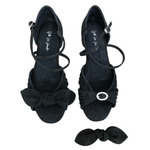 Marilyn Convertible Dance Sandals - Black - FINAL SALE