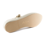 PortDance Ballerina Flats - Indoor & Outdoor - Beige Leather
