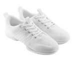 PortDance Groovies Split Sole Dance Trainers - Vegan White