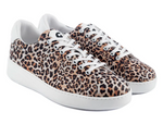 PortDance BALI Groovies Dance Sneakers - White/Leopard