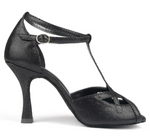 PortDance  -  PD505 PREMIUM Black Nubuck Leather – Heel 70