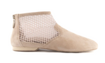 PortDance Zip Up Mesh Swing Bootie - Beige