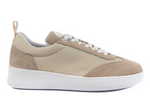 PortDance PARIS Groovies Dance Sneakers - Beige Leather/Mesh