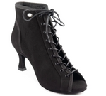 PortDance  -  PD 815 Black Nubuck – Heel 50
