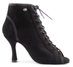 PortDance  -  PD 815 Black Nubuck – Heel 70