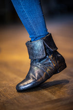 Tinker Bell Dance Boots - Silver Metallic