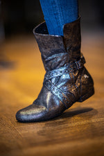 Tinker Bell Dance Boots - Silver Metallic