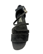 Lynia Black 1cm and 2cm heel