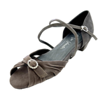 Coca Dance Sandals - Adjustable - Grey Suede