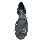 Coca Dance Sandals - Adjustable - Grey Suede