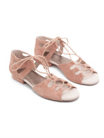 Patty Dance Sandals by Dance Crush - Nude Pink