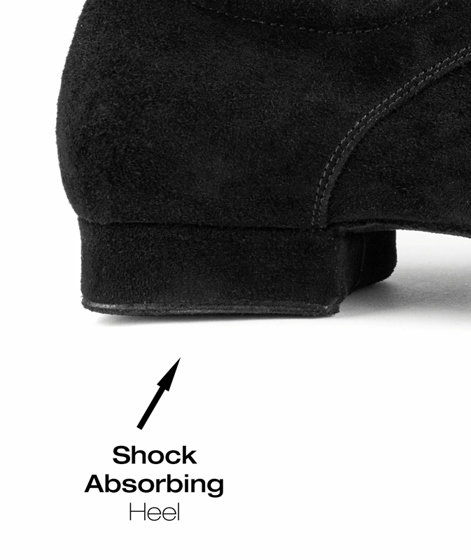 PD Men's Black Leather Nubuck