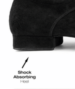 PD Men's Black Leather Nubuck