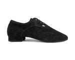 PD Men's Black Leather Nubuck