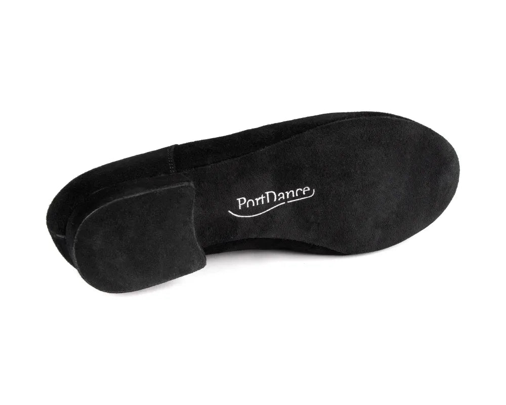 PD Men's Black Leather Nubuck